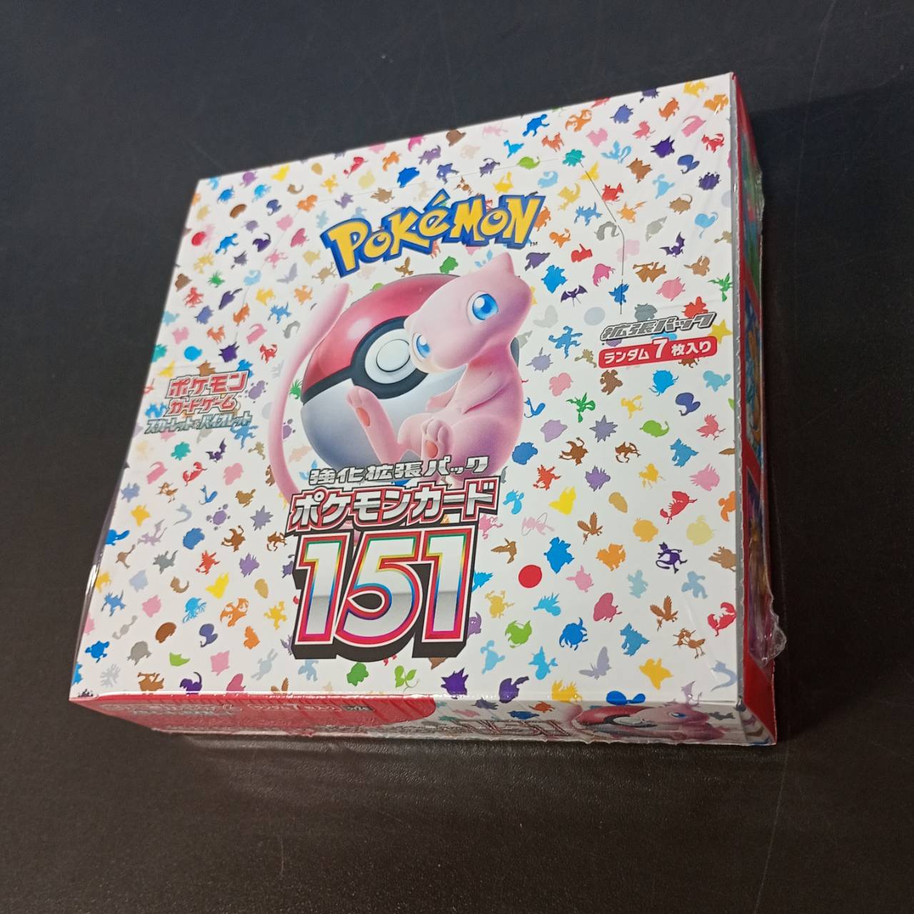 【Shrink-Wrapped "151" Booster Box】Pokémon Card Game | Japanese Version