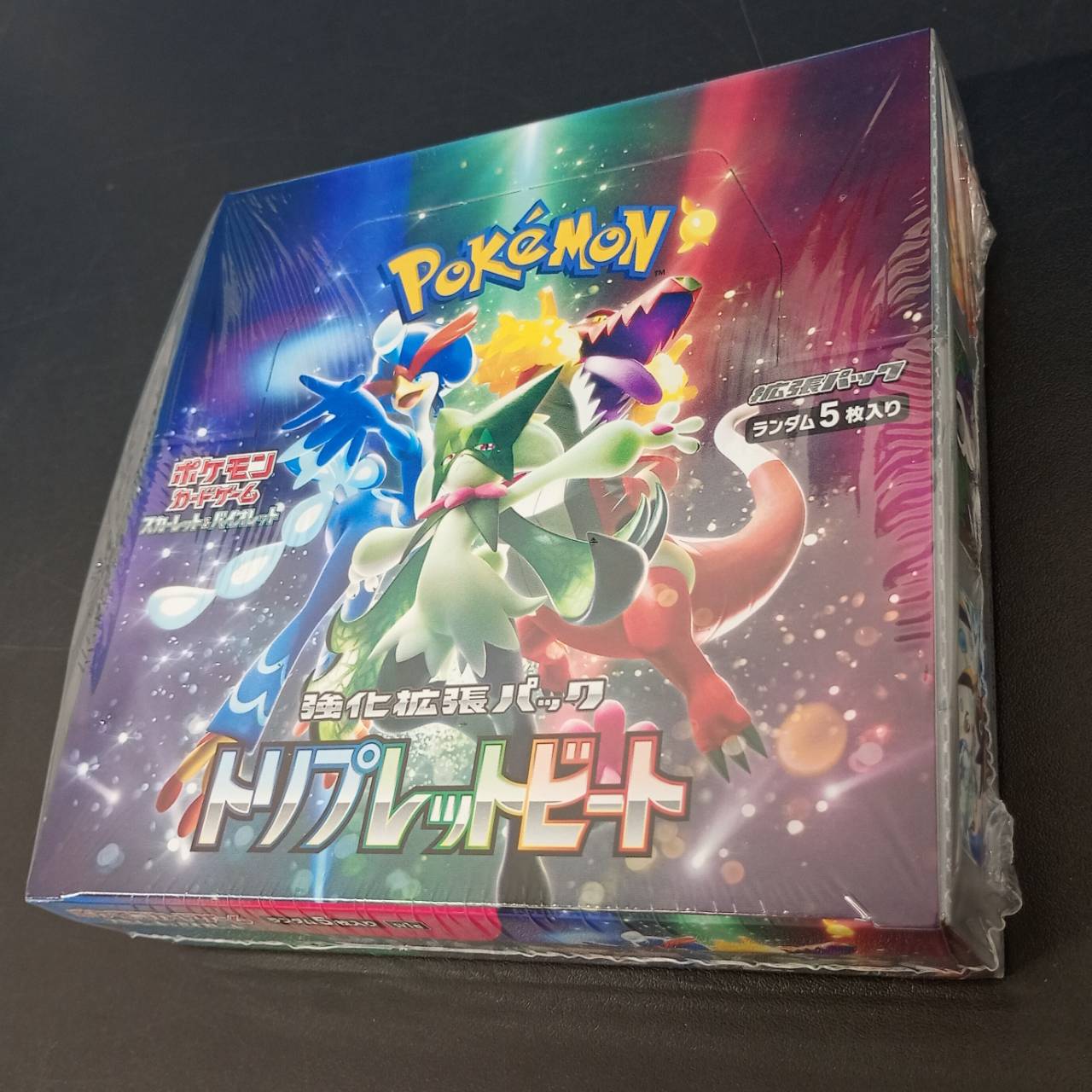 【Shrink-Wrapped "Triplet Beat" Booster Box】Pokémon Card Game | Japanese Version