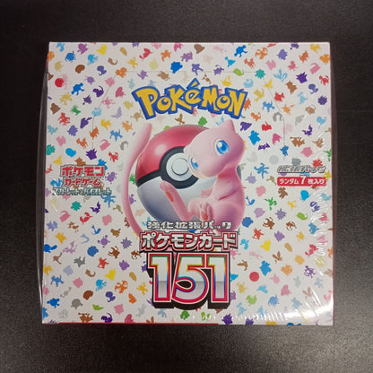 【151 Booster Box】Pokémon Card Game | Japanese Version
