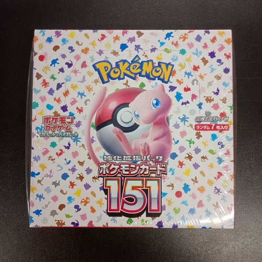 【151 Booster Box】Pokémon Card Game | Japanese Version
