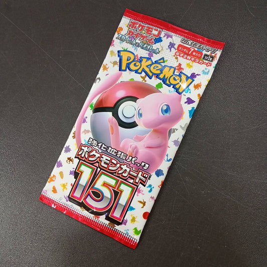 【Sealed "151" Pack】Pokémon Card Game | Japanese Version