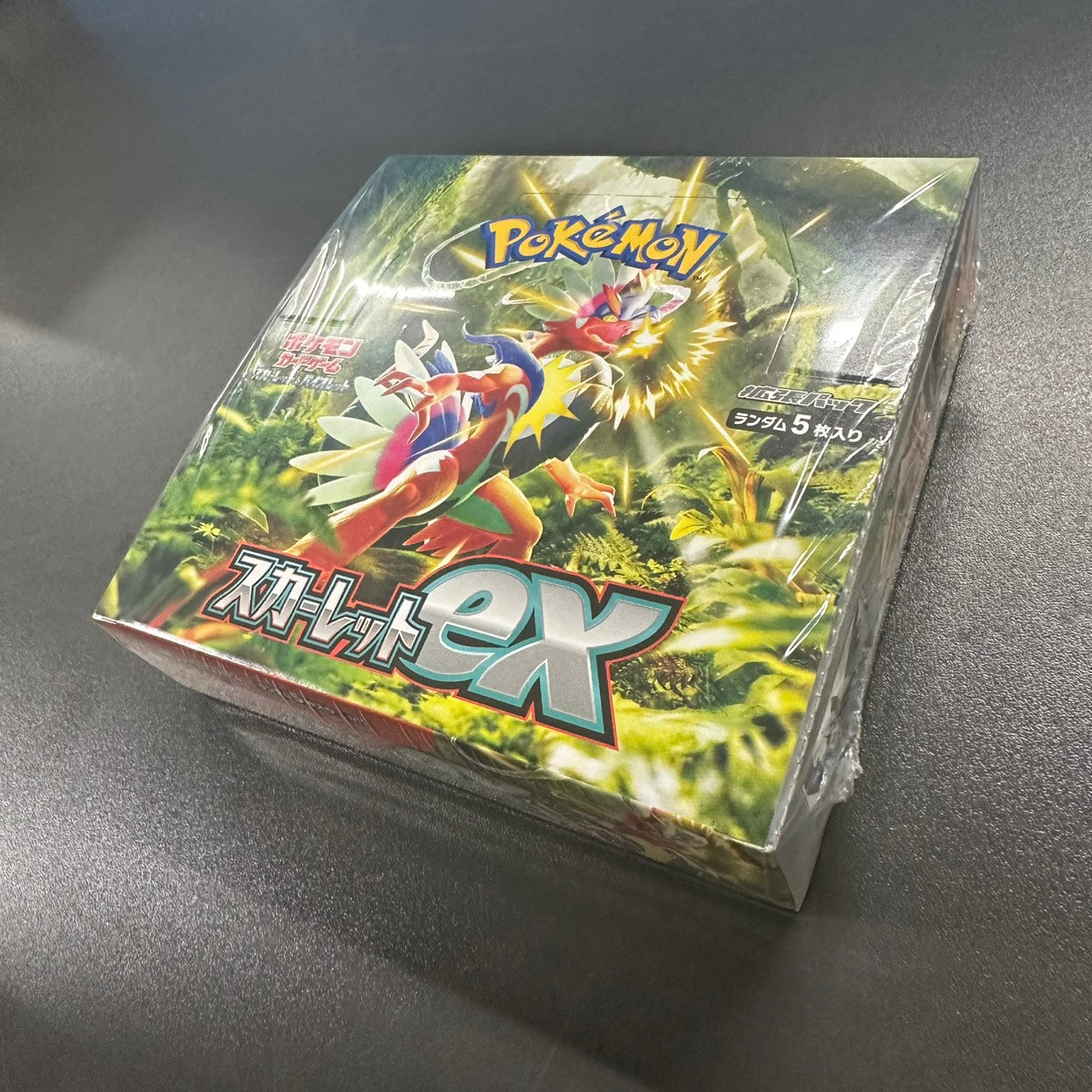 【Shrink-Wrapped "Scarlet" Booster Box】Pokémon Card Game | Japanese Version