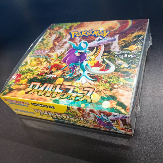 【Shrink-Wrapped "Wild Force" Booster Box】Pokémon Card Game | Japanese Version