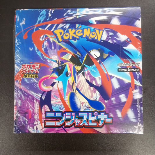 【Ninja Spinner Booster Box】Pokémon Card Game | Japanese Version