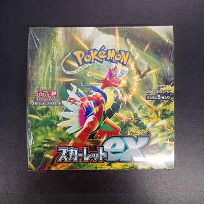 【Scarlet Booster Box】Pokémon Card Game | Japanese Version