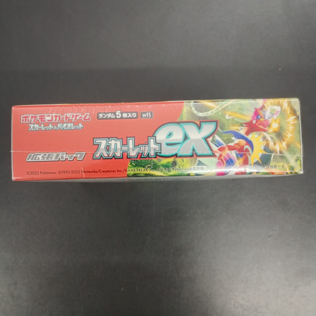 【Scarlet Booster Box】Pokémon Card Game | Japanese Version