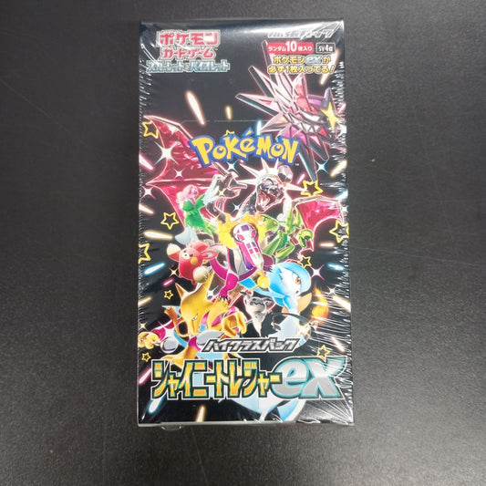 【Shiny Treasure Booster Box】Pokémon Card Game | Japanese Version